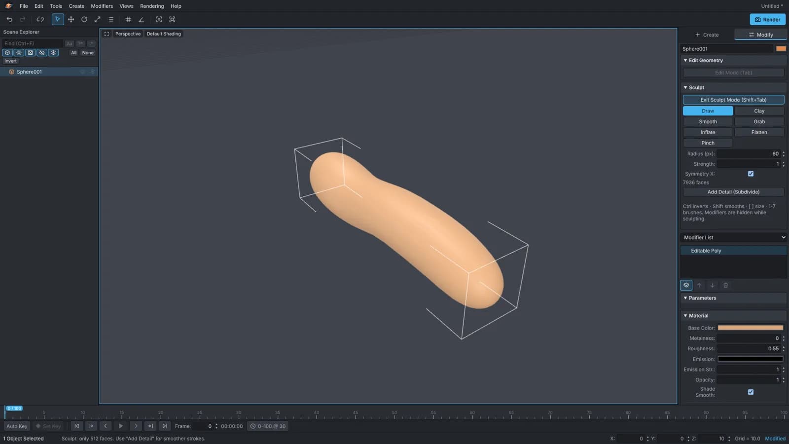 Scultura in Testard 3D